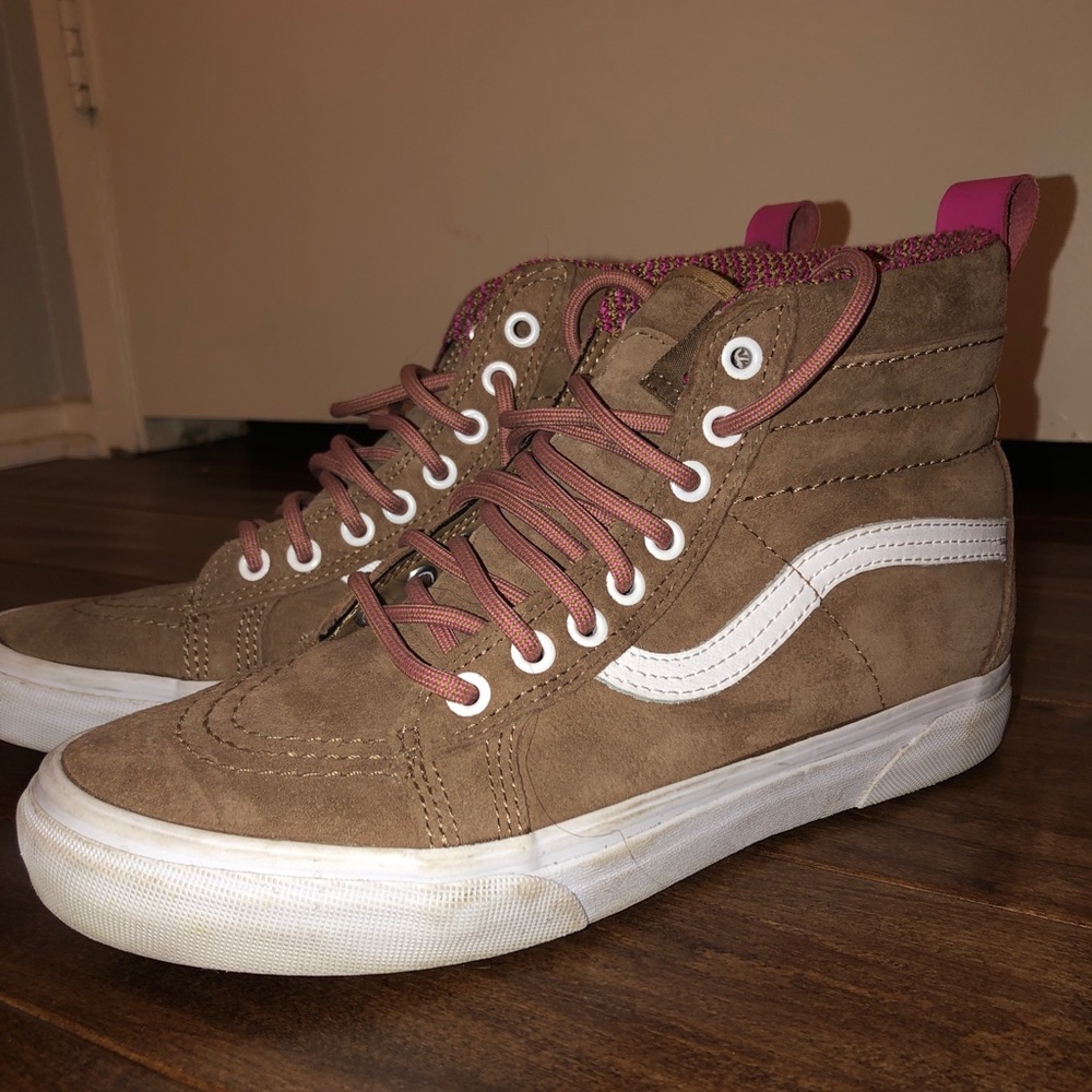 Vans “all weather collection” high top shoes